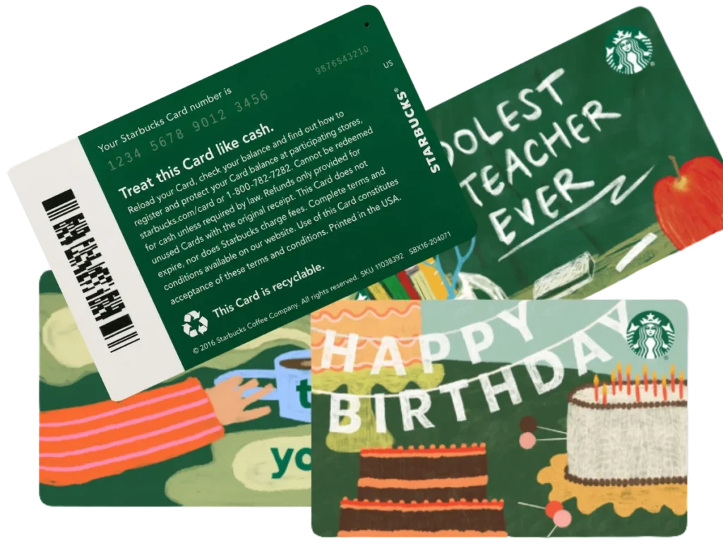 where to buy $5 starbucks gift cards